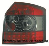 Hátsó lámpák, LED, Audi A4 Avant B6 (8E) 01-04, átlátszó/vörös/fekete