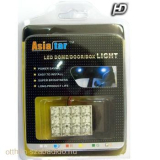 12 LED-es, 25x35mm-es, Adapteres LED Panel (Kék fényű) 