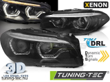 BMW F10/F11 10-13 AFS LED BLACK SEQ DRL XENON Tuning-Tec Fényszóró