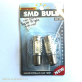 SMD/CREE LED-es Izzó, 21/5W, BA15S, (Piros), 2db 