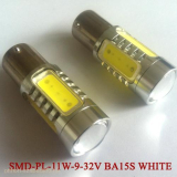 SMD/CREE LED-es Izzó 21W, BA15S, (Fehér), 2db 