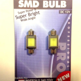 SMD LED-es Szofita Izzó, 36mm, 2db 