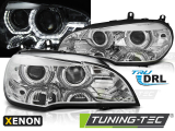 BMW X5 E70 LED-es TRU DRL Első Lámpa, Tuning-Tec, Angel Eyes (Évj.: 2007 - 2010) 