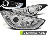 Hyundai Elantra Első Lámpa, Tuning-Tec, Daylight, Led helyzetjelzős (Évj.: 2010.11 -től) 