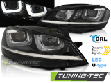 VW Golf 7, U-Type, Első Lámpa, (Évj.: 2012.11 -től) by tuning-Tec 