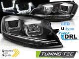VW Golf 7, U-Type, Tru DRL, Első Lámpa, (Évj.: 2012.11 -től) by tuning-Tec 