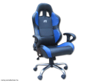 Phoenix irodai szék sport Kartámasszal, fekete / kék