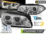 BMW F10/F11 10-13 AE LED CHROME SEQ DRL XENON Tuning-Tec Fényszóró