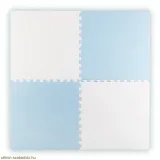 Nagy kék-fehér Ricokids puzzle oktatási habszőnyeg