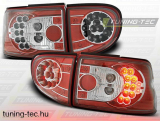 FORD ESCORT MK6/MK7 93-00 RED WHITE LED  Tuning-Tec Hátsó Lámpa