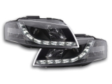 DRL Nappali menetfényes fényszóró  Audi A3 típus: 8P évjárat: 03-08 fekete