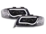 Nappali menetfényes fényszóró szett Audi A6 típus: 4B évjárat: 01-04 fekete