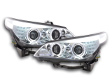 Fényszóró Angel Eyes LED Xenon BMW széria: 5 E60/E61 évjárat: 05-08 króm