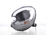 fényszórók Xenon nappali menetfény LED DRL kinézet Mini Countryman (R60) évjárat: 10-17 fekete
