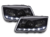 DRL Nappali menetfényes fényszóró  VW Bora évjárat: 98-05 fekete
