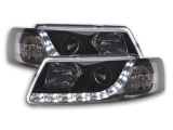 Nappali menetfényes fényszóró LED-es (DRL kinézet) VW Passat típus: 3B évjárat: 97-00 fekete