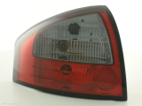 Audi A6 szedán, 4B típus (97-03 évjárat) fekete hátsó lámpa vörös