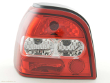VW Golf 3, 1HXO típus (92-97 évjárat) hátsó lámpa vörös/fehér