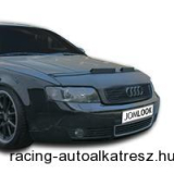 Motorháztető védő - Audi A4 8E (02-04), műbőr, fekete