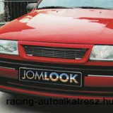Hűtőrács, JOM, Opel vectra A 9.92-, márkajelzés nélküli, fekete (jóváhagyással)