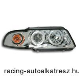 1 készlet (bal, jobb) AE egyedi erős fényű fényszórók Audi A4 95-98, átlátszó/kr
