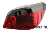 Hátsólámpa készlet - LED, BMW E60 04- (5 series), átlátszó/fekete/vörös