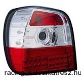 Hátsólámpa készlet - LED, VW Polo 6N 10.94-09.99 (kivéve Classic/ Variant), átlá