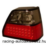 Hátsólámpa készlet - LED, VW Golf 2 83-91, átlátszó/vörös/füstüveg