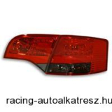 Hátsólámpa készlet - LED, Audi A4 Avant B7 11.04-03.08, vörös/fekete