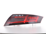 Audi TT 8J (06-14 évjárat) LED-es hátsó lámpa fénysor vörös/füstüveg