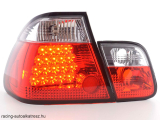 BMW 3 sorozat szedán, E46 típus (98-01 évjárat) LED-es hátsó lámpa vörös/átlátszó