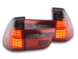 BMW X5, E53 típus (98-02 évjárat) fekete/red LED-es hátsó lámpa
