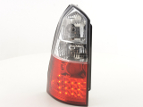 Ford Focus Turnier DNW (98-04 évjárat) LED-es hátsó lámpa vörös/átlátszó