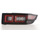 Land Rover Range Rover Evoque (2011 évjárattól) fekete LED-es hátsó lámpa