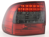Porsche Cayenne, 955 típus (02-06 évjárat) vörös/fekete LED-es hátsó lámpa