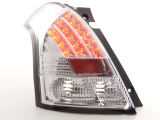 Suzuki Swift (04-10 évjárat) króm LED-es hátsó lámpa