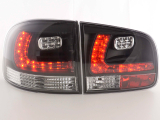 VW Touareg, 7L típus (03-09 évjárat) fekete LED-es hátsó lámpa