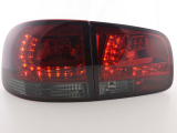 VW Touareg, 7L típus (03-09 évjárat) vörös/fekete LED-es hátsó lámpa