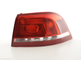 VW Passat Variant (3C) (11 évjárattól) vörös/átlátszó jobb hátsó lámpa