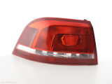 VW Passat Variant (3C) (11 évjárattól) vörös/átlátszó bal hátsó lámpa