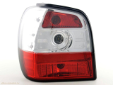 VW Polo, 6N típus (95-98 évjárat) ,vörös/átlátszó hátsó lámpa