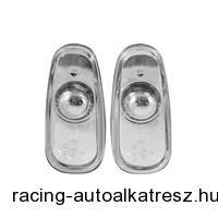 1 készlet (bal, jobb) oldalsó irányjelző, Opel Astra 98-, Zafira 99-, átlátszó /