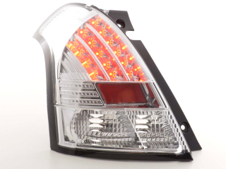 Suzuki Swift (04-10 évjárat) króm LED-es hátsó lámpa
