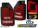 VW T5 10-15 RED WHITE FULL LED Tuning-Tec Hátsó Lámpa
