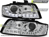 Audi A4 Első Lámpa, Tuning-Tec, Daylight, Nappali menetfény Optikás (Évj.: 2000.10 - 2004.10) 