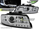 Audi A4 Első Lámpa, Tuning-Tec, Led Tube Lights (Évj.: 2000.10 - 2004.10) 