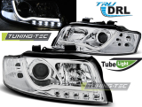 Audi A4 Első Lámpa, Tuning-Tec, Led Tube Lights, TRU DRL (Évj.: 2000.10 - 2004.10) 