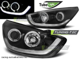 Hyundai Tucson IX35 Első Fényszóró  Lámpa, Tuning-Tec, Tube Light, Nappali menetfény Optikás (Évj.:2010 -től) 