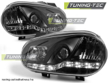 VW Golf 4 Első Lámpa, Tuning-Tec, Daylight, Nappali menetfény Optikás (Évj.: 1997.09 - 2003.09) 