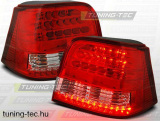 VW GOLF 4 09.97-09.03 RED WHITE LED  Tuning-Tec Hátsó Lámpa